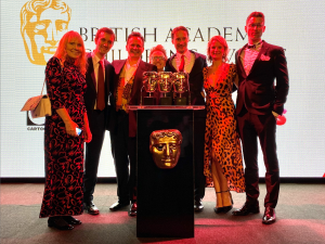 Max Allen and Blue Zoo getting a BAFTA