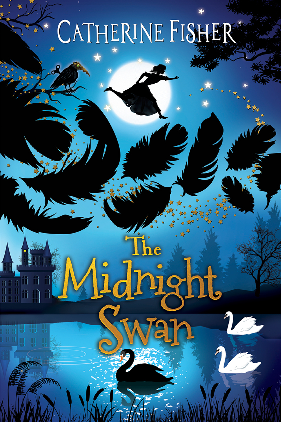 cover of THE MIDNIGHT SWAN by Catherine Fisher