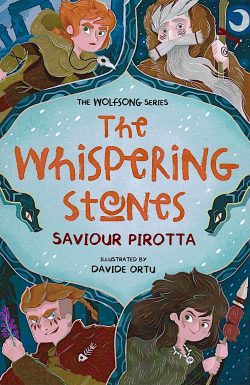 cover of THE WHISPERING STONES by Saviour Pirotta