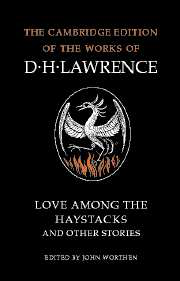 LOVE AMONG THE HAYSTACKS by DH Lawrence