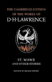 cover of ST MAWR and other Stories by DH Lawrence