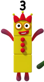 3 from NUMBERBLOCKS