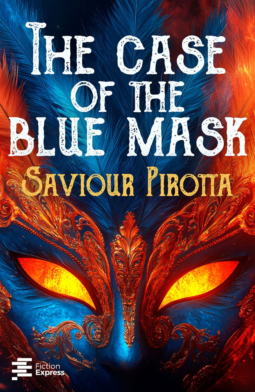 cover of THE CASE OF THE BLUE MASK by Saviour Pirotta